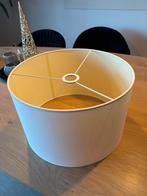 Lampenkap wit, Huis en Inrichting, Lampen | Lampenkappen, Gebruikt, 25 tot 50 cm, Beige, Rond