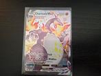 Charizard vmax sv107/sv122, Ophalen of Verzenden, Zo goed als nieuw, Losse kaart
