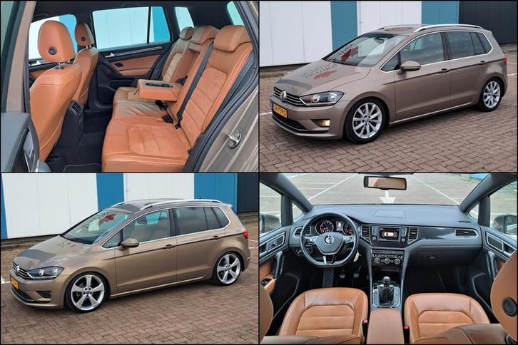 Volkswagen Golf Sportsvan 1.2 TSI Highline 151pk NIEUWSTAAT, Auto's, Volkswagen, Particulier, Golf Sportsvan, ABS, Achteruitrijcamera