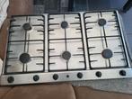Te koop ATAG gaskookplaat 6 pits., Witgoed en Apparatuur, Kookplaten, Gebruikt, Ophalen of Verzenden, Inbouw, Gas
