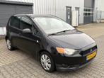 MITSUBISHI COLT 1.1 5-DR 2010  ZWART AIRCO BLUETOOTH!, Auto's, Mitsubishi, USB, Stof, 74 pk, 4 cilinders