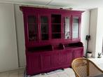 Grote servieskast / buffetkast roze paars, Ophalen, Zo goed als nieuw, 25 tot 50 cm, 200 cm of meer