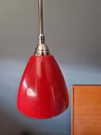 Rode Hanglamp Nordlux met Chroom 2 stuks, Ophalen, Gebruikt, Metaal, Modern