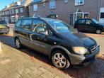 Opel Zafira 2.2 16V 2003 Zwart, Auto's, Opel, Voorwielaandrijving, 74 €/maand, 4 cilinders, 7 stoelen