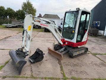 Takeuchi TB216 2021 975 uur incl 2 bakken cw05 snelwissel beschikbaar voor biedingen