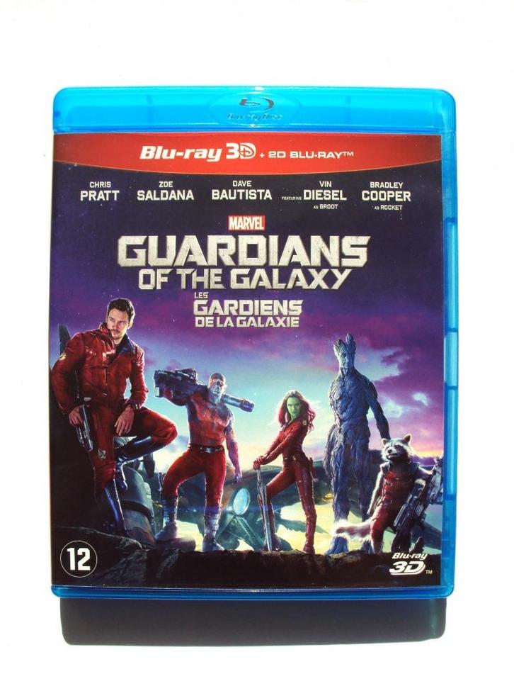 Guardians Of The Galaxy 3D + 2D (2 disc), Cd's en Dvd's, Blu-ray, Actie, 3D, Ophalen of Verzenden