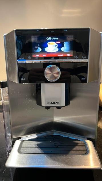 Siemens EQ.9 S500 volautomaar beschikbaar voor biedingen
