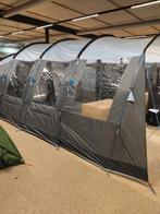 5-persoons safarica tent, Caravans en Kamperen, Tenten, Ophalen, Zo goed als nieuw, Tot en met 5