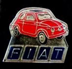 Fiat 500 pin rood, Verzenden, Nieuw, Transport, Speldje of Pin