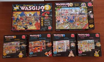 6 (7) puzzels legpuzzels van Wasgij - pakket 2 - Jumbo beschikbaar voor biedingen