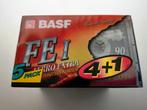 Basf FE-I 90 Cassettebandjes 5-pack, Cd's en Dvd's, Cassettebandjes, 2 t/m 25 bandjes, Overige genres, Ophalen of Verzenden, Nieuw in verpakking