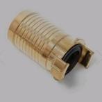 2 x Geka-koppeling messing | 38 mm (1½") slangtule, Ophalen, Zo goed als nieuw, Tuinslangkoppeling