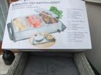 Buffetserver met warmhoudplaat, Ophalen, Zo goed als nieuw