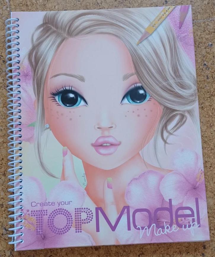 Create your Topmodel Make Up, Hobby en Vrije tijd, Tekenen, Zo goed als nieuw, Papier, Schets- of Tekenboek, Ophalen of Verzenden