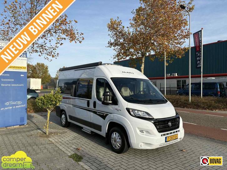 Hobby Vantana 55 5.40m + Euro 6 motor, Caravans en Kamperen, Campers, Bedrijf, tot en met 2, Half-integraal, Hobby, Fiat, Diesel