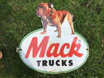 Emaille reclamebord Mack beschikbaar voor biedingen