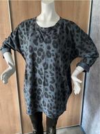 Grijze Panterprint tuniek mt. XXL, Made in Italy, Blouse of Tuniek, Ophalen of Verzenden, Zo goed als nieuw