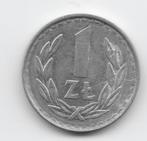 Polen 1 zloty 1987 Y# 49.2, Ophalen of Verzenden, Polen, Losse munt