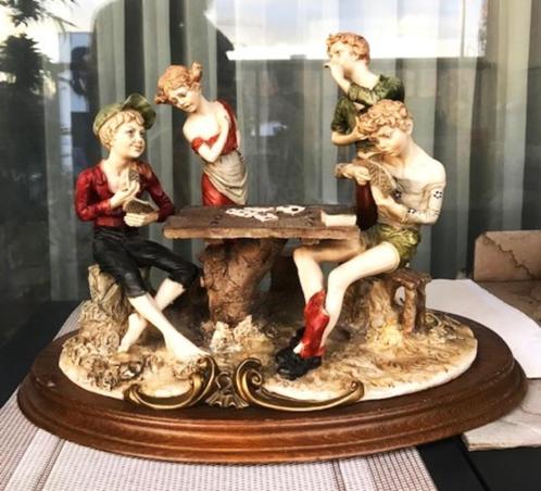 Capodimonte Tepizzi Kaartende kinderen Vintage😍💑🎁🤗😃👌, Antiek en Kunst, Kunst | Beelden en Houtsnijwerken, Ophalen of Verzenden