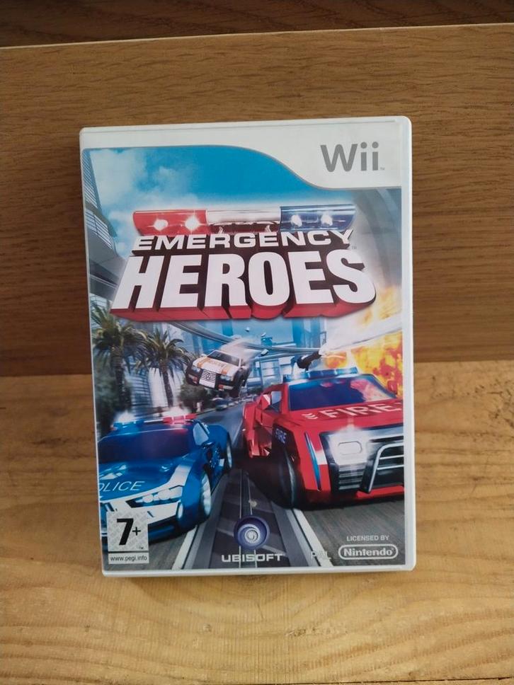 Wii game. Wii emergency heroes., Spelcomputers en Games, Games | Nintendo Wii, Zo goed als nieuw, Vanaf 3 jaar, Ophalen of Verzenden