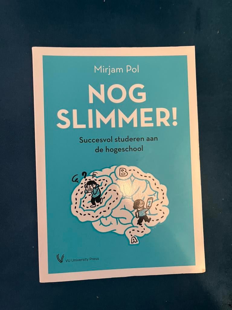 Boek nog slimmer! Succesvol studeren in het hbo, Ophalen of Verzenden, Zo goed als nieuw, Overige niveaus