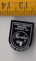 Philips Norelco Radio embleem logo B, Ophalen of Verzenden