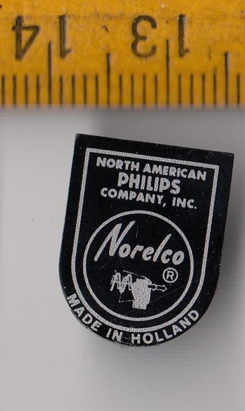 Philips Norelco Radio embleem logo B, Antiek en Kunst, Antiek | Tv's en Audio, Ophalen of Verzenden