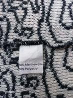 Zwarte trui met witte strepen van Collection Gramont, maat M, Kleding | Dames, Truien en Vesten, Maat 38/40 (M), Zwart, Ophalen of Verzenden