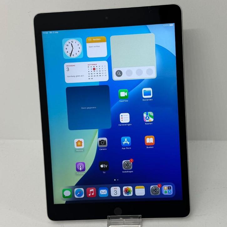 iPad 9e Gen (2021) 64GB WiFi Zilver | Met garantie, Computers en Software, Apple iPads, Zo goed als nieuw, Apple iPad, Wi-Fi, 10 inch