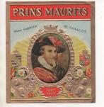 Sigarenband 185 Etiket Prins Maurits, Ophalen of Verzenden, Zo goed als nieuw, Sigarenbandjes