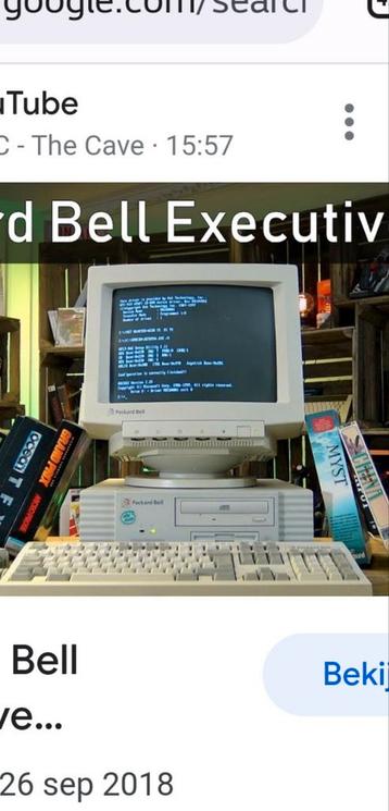 Gevraagd:  Een Packard Bell Legend 486 beschikbaar voor biedingen
