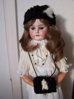 Oud poppenhoedje met mofje, Ophalen of Verzenden, Pop