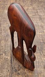 Vintage houten antilope, Ophalen of Verzenden