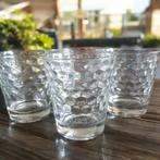 Set limonade glazen honingraat glas Marc Cain 4 st 2406, Huis en Inrichting, Keuken | Servies, Glas of Glazen, -, Ophalen of Verzenden