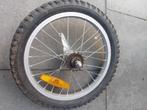 Achterwiel 16 inch met terugtraprem, Fietsen en Brommers, Fietsonderdelen, Ophalen of Verzenden, Gebruikt, Algemeen, Wiel