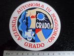 sticker azienda autonoma di soggiorno grado logo, Verzenden, Zo goed als nieuw, Overige typen