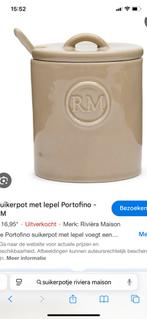 Riviera maison suikerpotjes nieuw, Ophalen of Verzenden, Nieuw, Glas, Overige stijlen