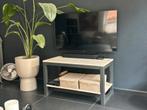 (Tv) tafel industrial look hout en staal 100x50x 56, Ophalen, 100 tot 150 cm, Zo goed als nieuw, Industrieel