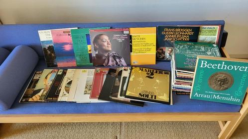 75 klassiek LP's, Cd's en Dvd's, Vinyl | Klassiek, Gebruikt, Classicisme, Overige typen, Overige formaten, Ophalen