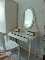 IKEA Hemnes Kaptafel met Stoel, Ophalen, Minder dan 50 cm, Gebruikt, 100 tot 150 cm