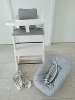 Complete Stokke Tripp Trapp kinderstoel met ALLE accessoires, Kinderen en Baby's, Ophalen, Zo goed als nieuw, Meegroeistoel, Stoelverkleiner
