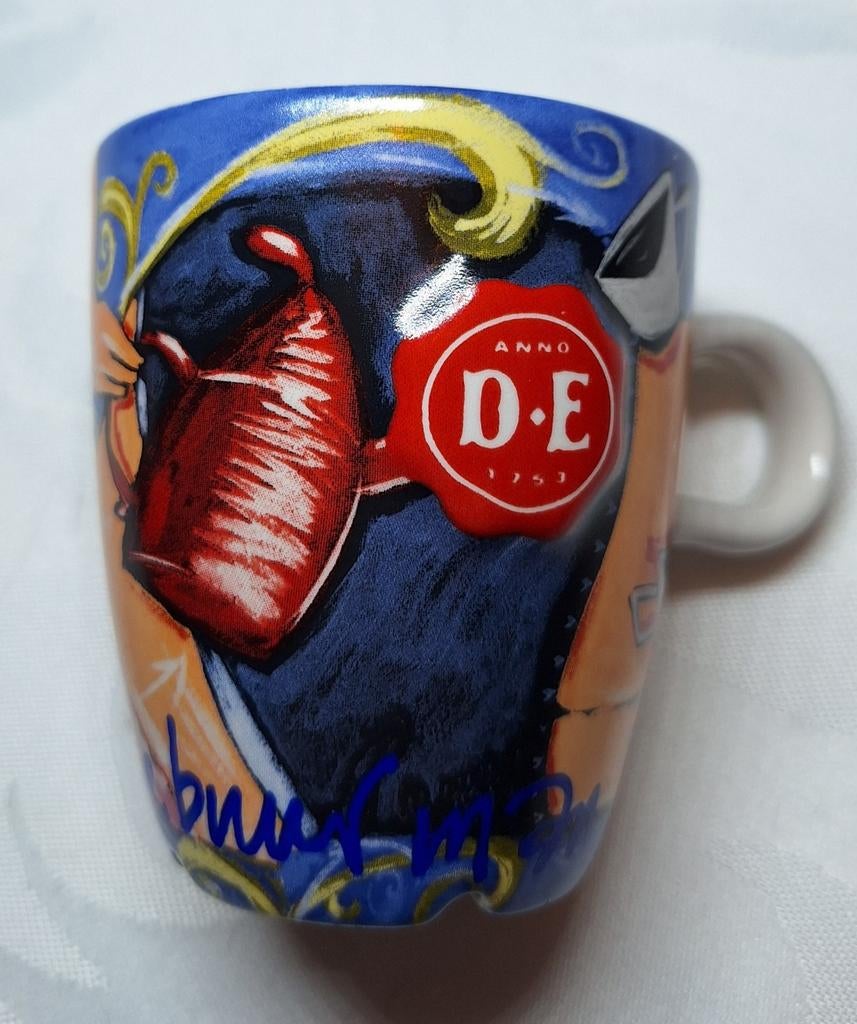 DE Selwyn Senatori 4 espresso mokjes samen €10, Ophalen of Verzenden, Nieuw, Overige stijlen, Kop(pen) en/of Schotel(s)