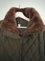 winterjas van Promiss,fake fur kraag en afneembare capuchon, Kleding | Dames, Jassen | Winter, Groen, Maat 38/40 (M), Ophalen of Verzenden