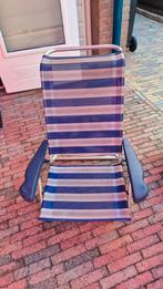 2 prachtige Cresto lage strandstoelen van echt aluminium, Ophalen, Zo goed als nieuw, Campingstoel