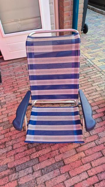 2 prachtige Cresto lage strandstoelen van echt aluminium  beschikbaar voor biedingen