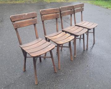 4 tuin / café stoelen, Jacob & Josef Kohn Wenen Thonet beschikbaar voor biedingen