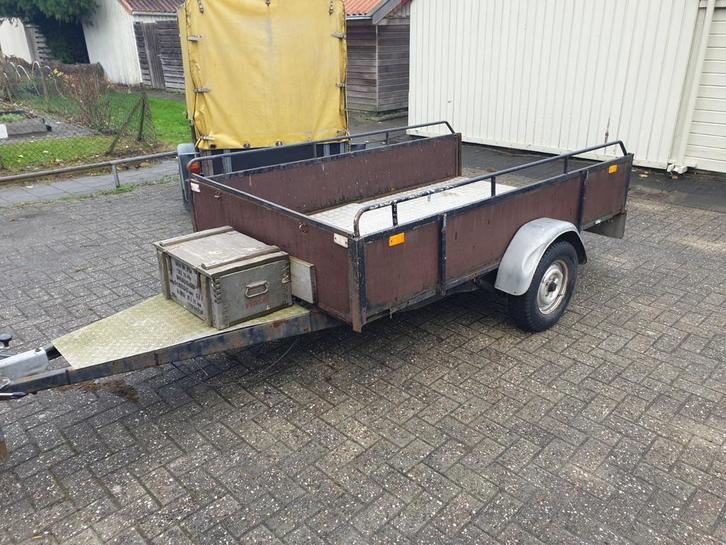 Grote aanhanger 250x145cm bel 06_24309421, Auto diversen, Aanhangers en Bagagewagens, Ophalen of Verzenden