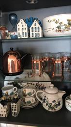 Bredemeijer theepot en 4 theeglazen bodum Roségoud, Huis en Inrichting, Keuken | Servies, Ophalen, Overige typen, Nieuw, Glas