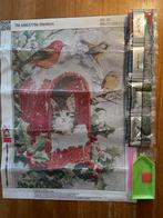 Diamond Painting Kerst Kat 30x30 - Nieuw, Ophalen of Verzenden, Nieuw, Materiaal