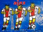 Schilderij Ajax Amsterdam nr 423, Antiek en Kunst, Ophalen of Verzenden